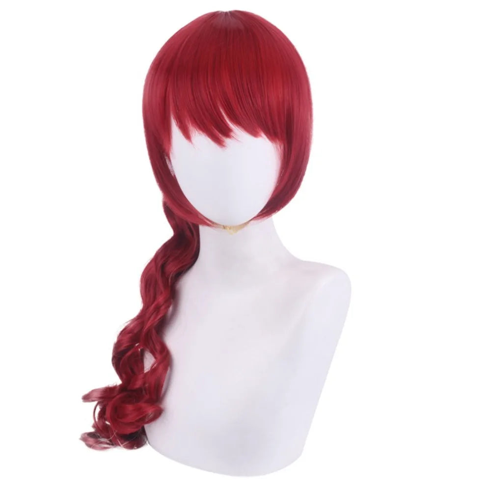 Persona5 Royal Kasumi Yoshizawa Cosplay Wig Red Wavy Long Hair