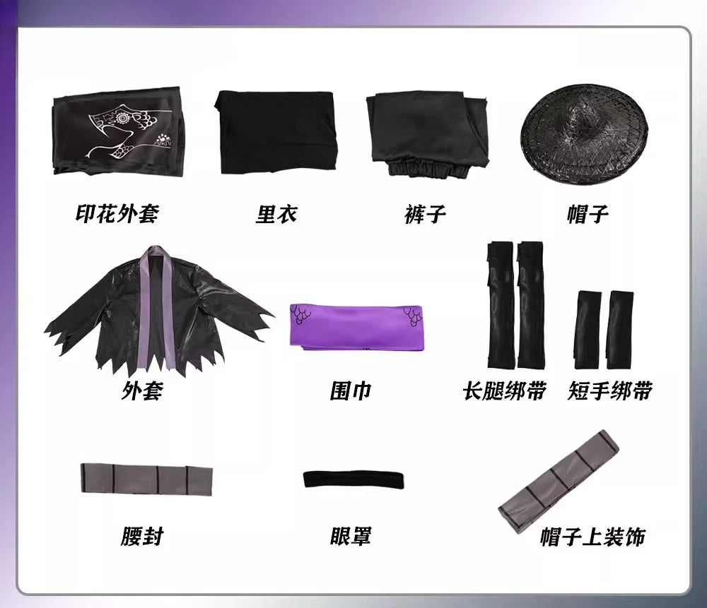 Costume de cosplay Gregor de Limbus Company, tenue de jeu complète 