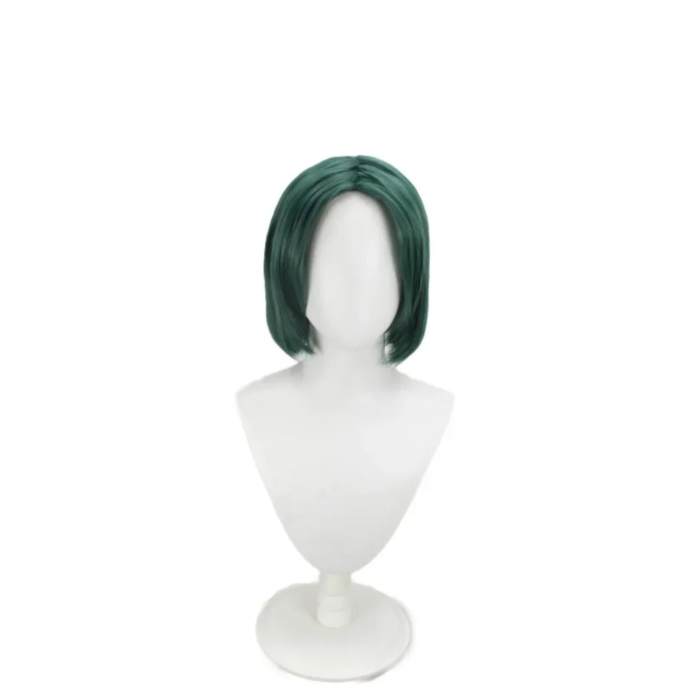 Fire Emblem Linhardt Cosplay Wig Green Hair