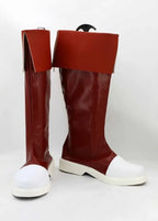 Fairy Tail Wendy Marvell Cosplay Boots Red Shoes Custom Made
