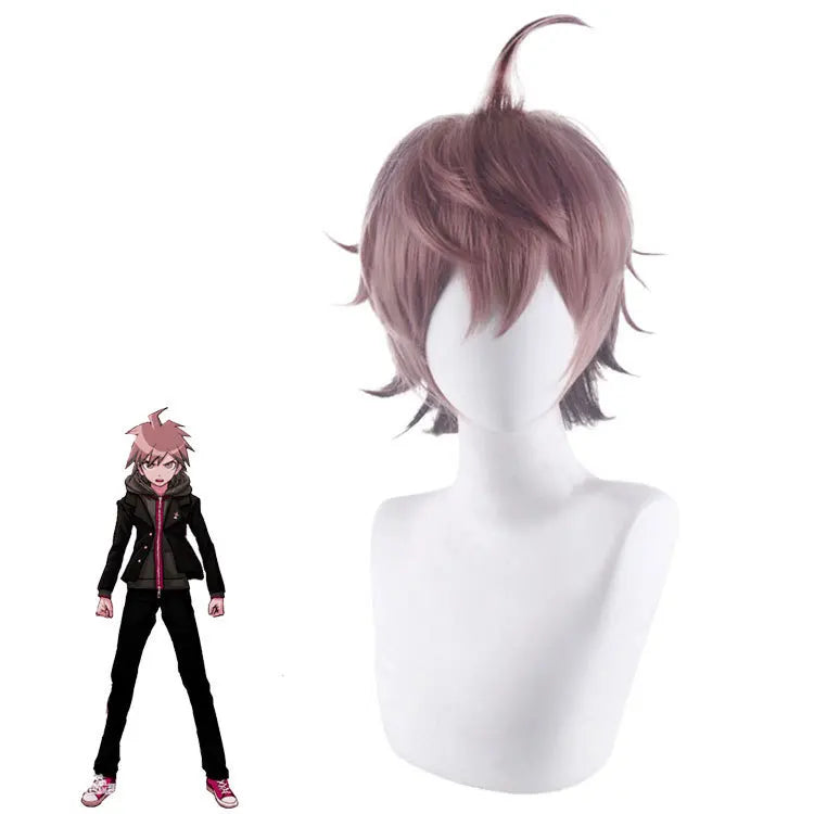 Danganronpa Cosplay Wig Set for Hiyoko Saionji Monomi Akane Owari Monaca Towa Monokuma Hair