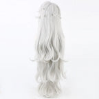 FGO Solomon Cosplay Wig Silver Long Straight Hair