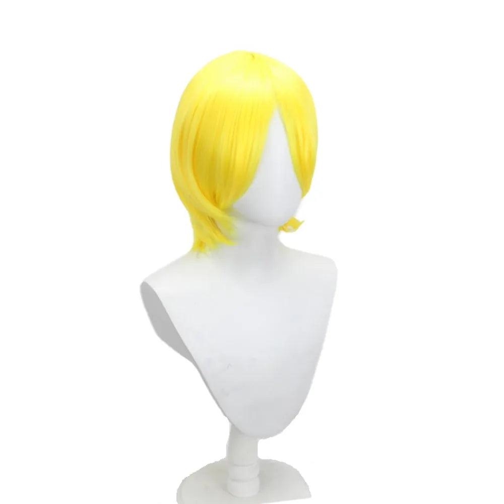 Limbus Company Don Quixote Cosplay Wig Yellow Hair