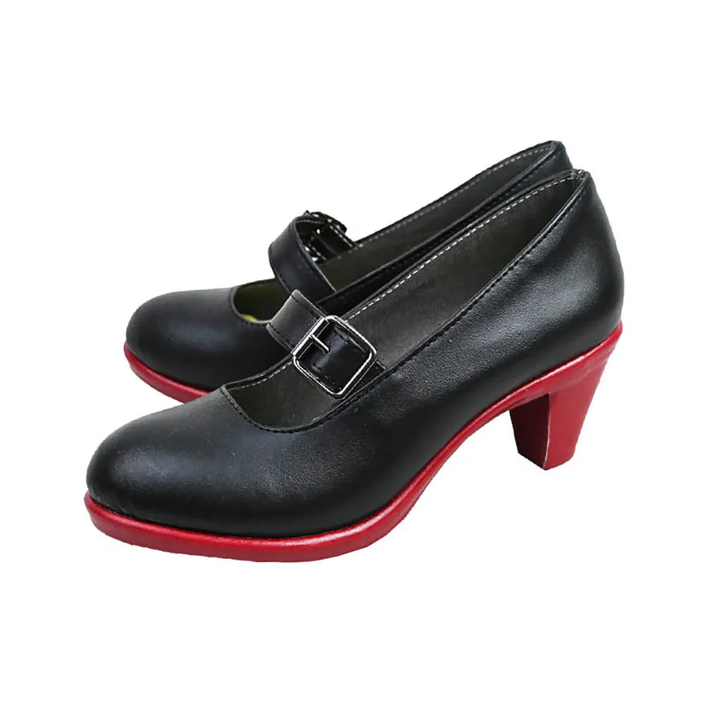 Zenless Zone Zero Alexandrina Cosplay Shoes Black Boots