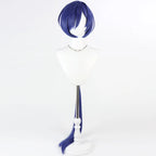Zenless Zone Zero Promia Cosplay Wig Blue Styled Hair