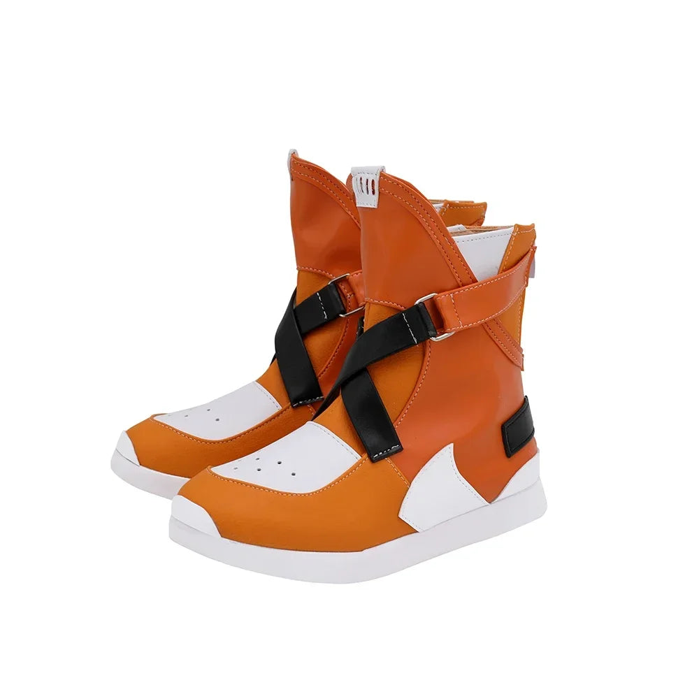 Arknights AAK Cosplay Boots Orange Shoes Custom Made