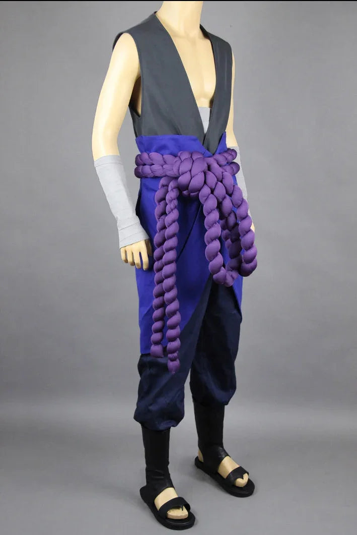 Naruto Uchiha Sasuke Hebi Organization Cosplay Costume