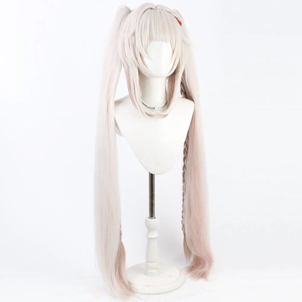 Honkai Star Rail Sparkle Cosplay Wig Detachable Ponytail Hair