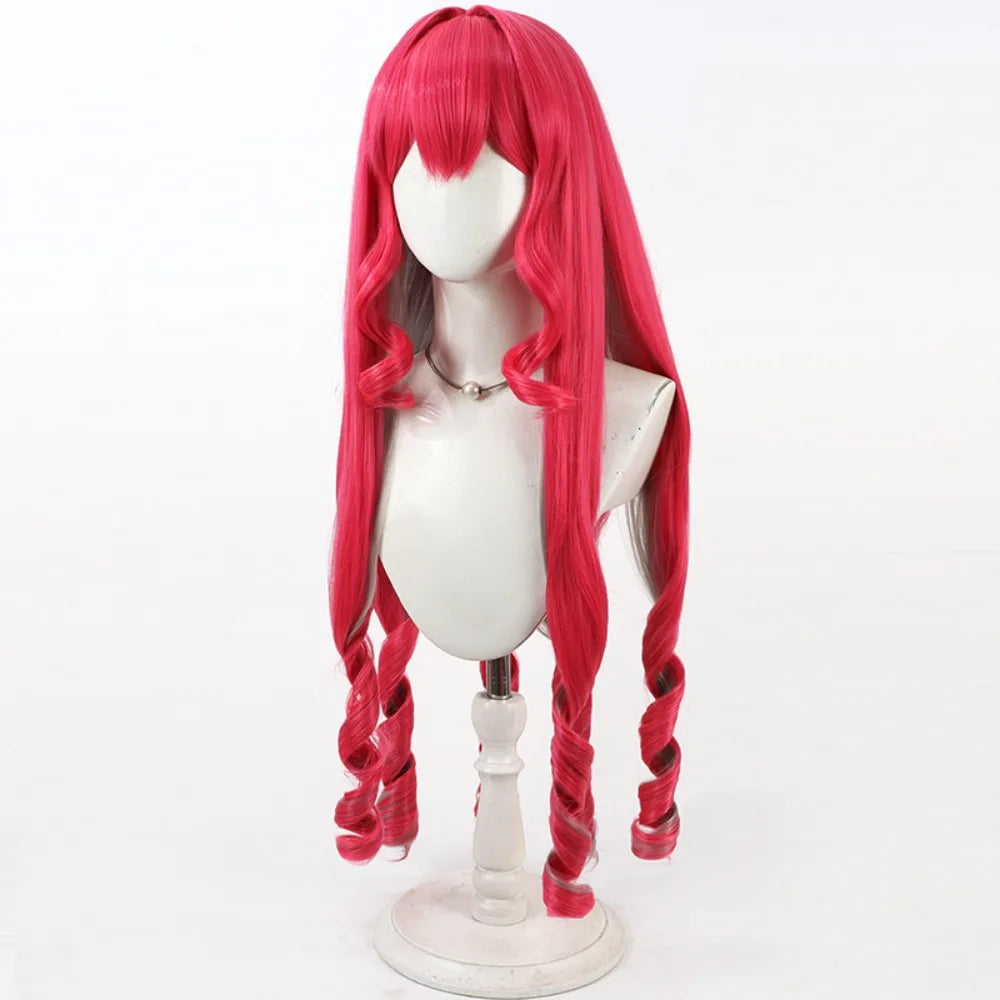 Fate Grand Order Baobhan Sith Cosplay Wig Fairy Knight Tristan Red Long Hair
