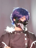 Tokyo Ghoul Kirishima Ayato and Kureo Mado Cosplay Mask Fiberglass Prop