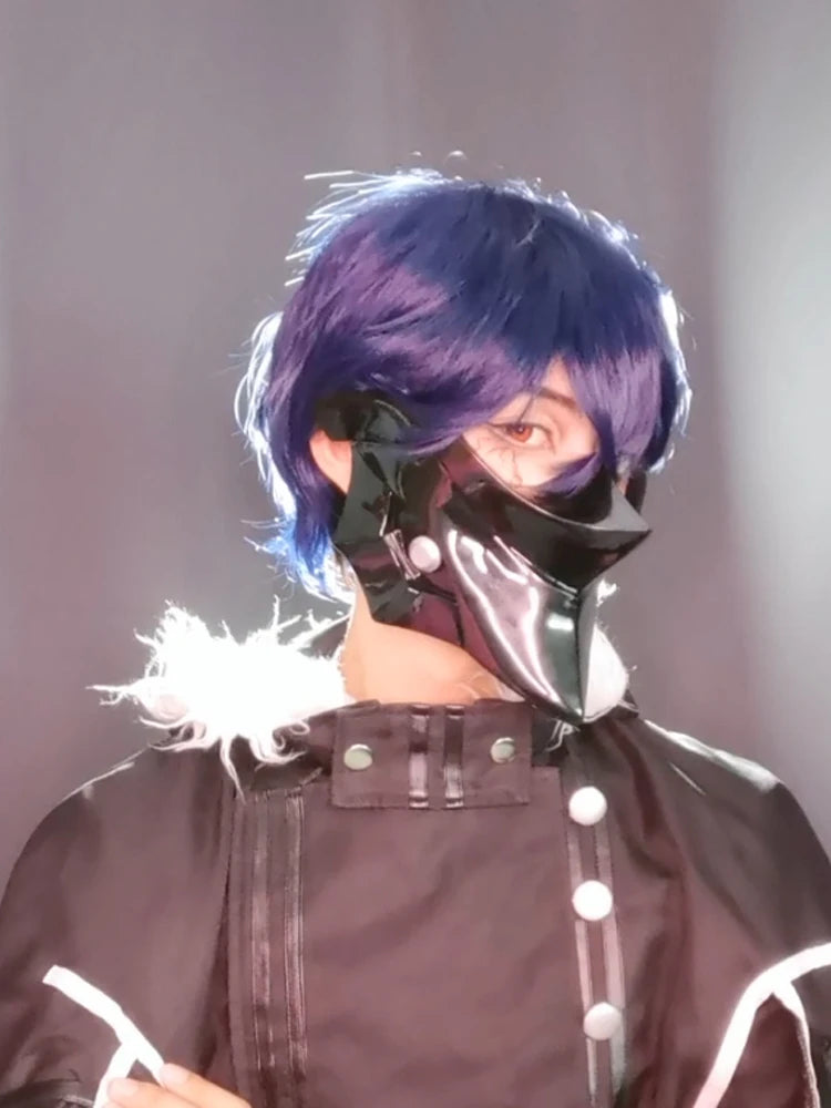 Tokyo Ghoul Kirishima Ayato and Kureo Mado Cosplay Mask Fiberglass Prop