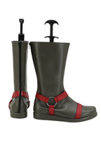 Fate Grand Order Mary Anning Cosplay Boots Grey Shoes