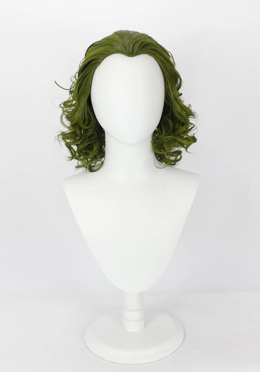 Arthur Fleck Joker Cosplay Wig Joaquin Phoenix Movie Green Slicked Back Hair