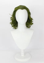 Arthur Fleck Joker Cosplay Wig Joaquin Phoenix Movie Green Slicked Back Hair