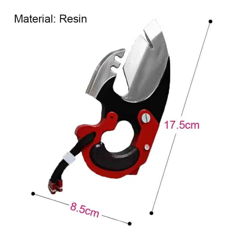 Accessoire de cosplay Jane Doe de Zenless Zone Zero, impression 3D, photosensible, en résine, pour Halloween, carnaval et jeux de rôle. 