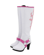 Final Fantasy 15 Cindy Aurum Cosplay Boots High Heel White Shoes