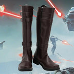 Star Wars Jedi Knight Obi-Wan Kenobi Cosplay Boots Brown Shoes