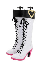 Arknights Sora Cosplay Boots White Shoes High Heel Custom Made