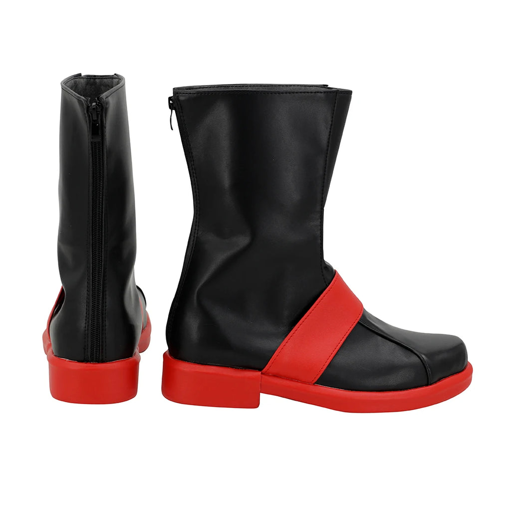Fate Grand Order Karna Cosplay Boots Black Shoes Custom Made