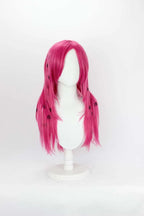 Perruque rose pour cosplay de Diavolo de JoJo's Bizarre Adventure : Golden Wind 