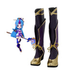 Bottes à talons compensés de cosplay Soraka Fleur spirituelle de League of Legends