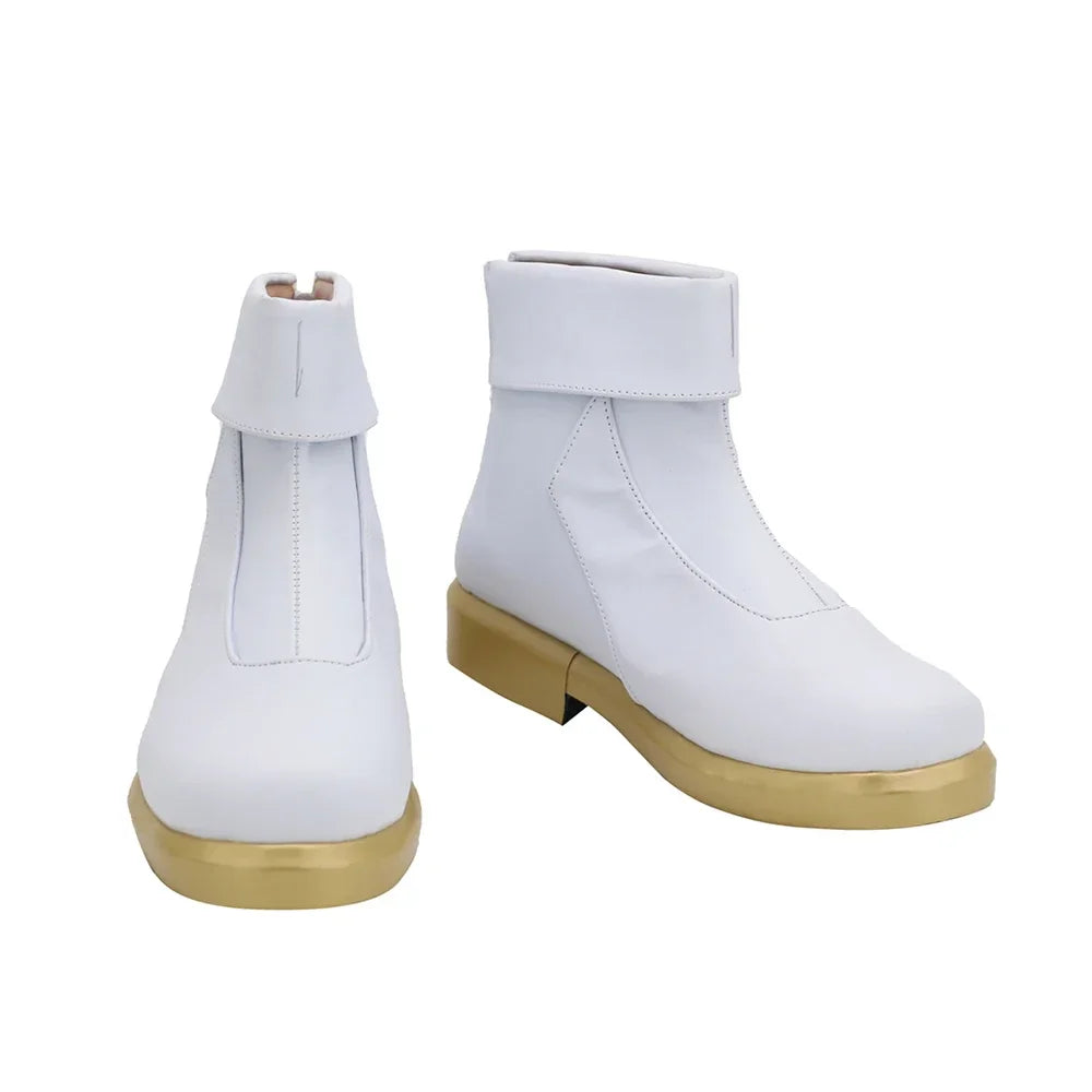 Jujutsu Kaisen Toge Inumaki Cosplay Boots White Shoes