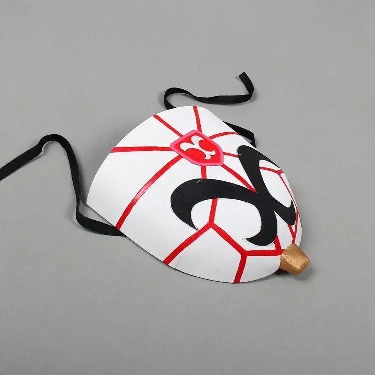 Dragon Ball Crimson Black Goku Face Mask Cosplay EVA Props