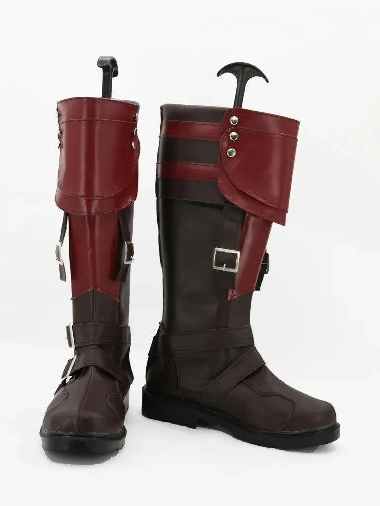 Final Fantasy XIII Lightning Cosplay Boots Custom Made Shoes