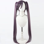 Bleach Saito Furofushi Cosplay Wig Detachable Ponytail Hair