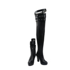 Honkai Star Rail Kuchiba Cosplay Boots Custom High Heel Black Shoes