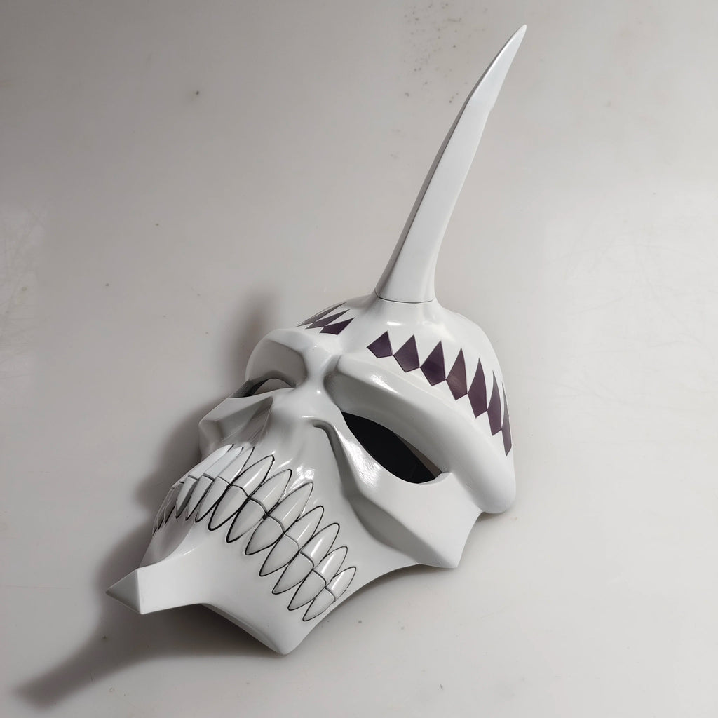 Masque Hollow de Hiyori Sarugaki (Bleach) - Accessoire de cosplay en fibre de verre 