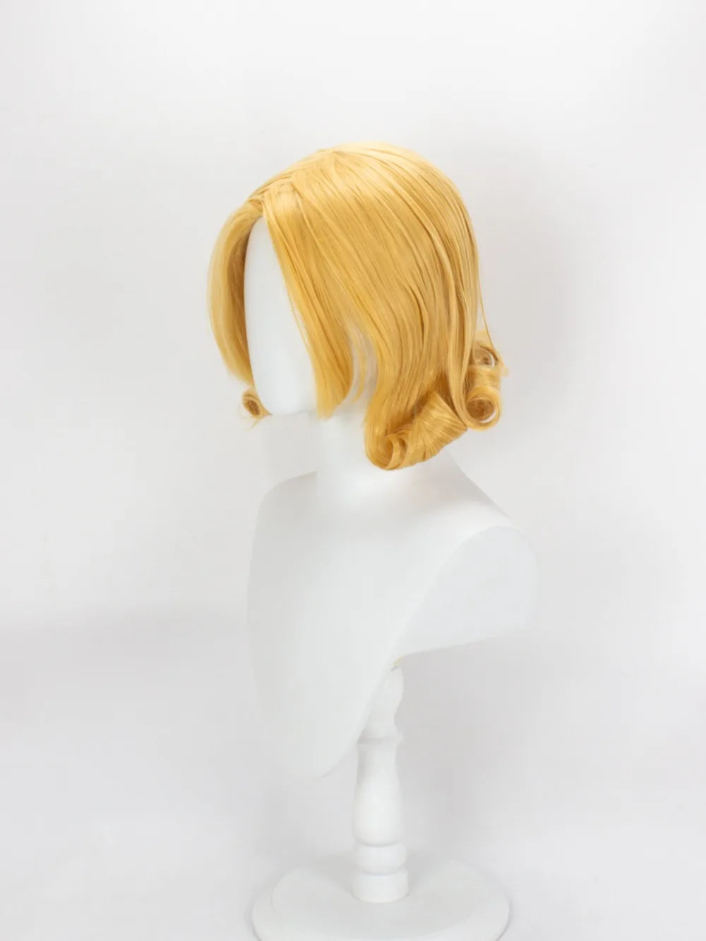 President Funny Valentine Cosplay Wig JoJo Steel Ball Run D4C Golden Hair