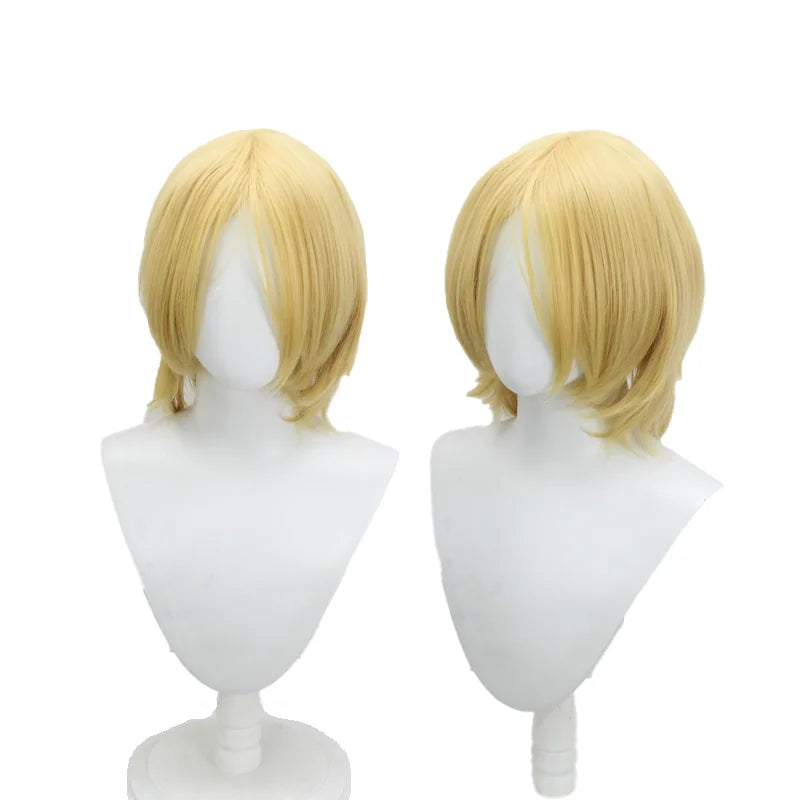 Limbus Company Don Quixote Cosplay Wig Yellow Hair
