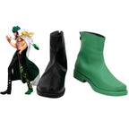 One Piece Ryokugyu Aramaki Cosplay Shoes Customized Leather Boots