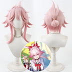 Honkai Star Rail Evanescia Cosplay Wig Pink Hair