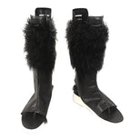 Chaussures de cosplay Inosuke Hashibira de Demon Slayer, bottes noires