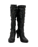 Danganronpa V3 Miu Iruma Cosplay Boots High Heel Black Shoes