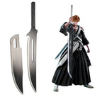 Ensemble complet de costume de cosplay d'Ichigo Bankai (Bleach TYBW) inspiré de la Guerre Sanglante Millénaire, avec perruque et accessoire. 