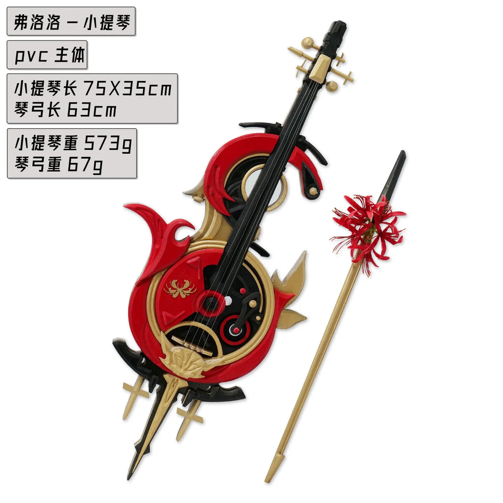 Sceptre et violon Phrolova, accessoire de cosplay de Wuthering Waves 
