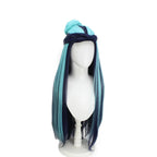 Pokemon Sword Shield Nessa Cosplay Wig Dark Blue Hair