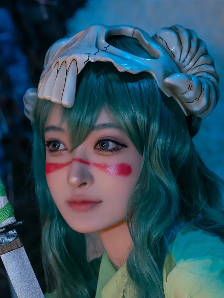 Bleach Nelliel Cosplay Mask Fiberglass Helmet Prop