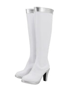 Fire Emblem Yuri Cosplay Boots White High Heel Shoes