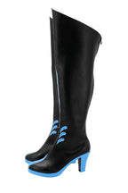Fate Grand Order Morgan Le Fay Cosplay Boots High Heel Black Shoes