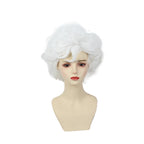 One Piece Luffy Gear 5 Nika Cosplay Wig White Fluffy Curly Afro Hair | MiDicosplay