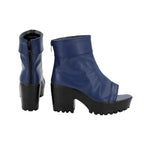 Naruto Haruno Sakura Blue Cosplay Shoes Anime Boots Custom Made