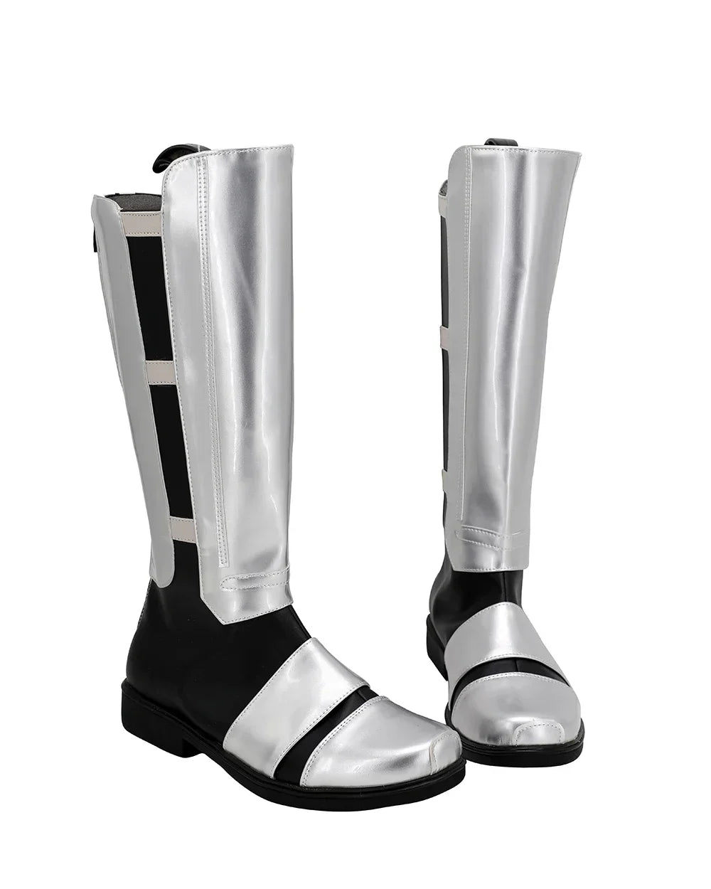 Star Wars Darth Revan Cosplay Boots Silver Shoes