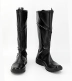 Nightwing Titans Dick Grayson Cosplay Shoes Black Boots Custom Made