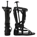 Frieren Beyond Journey's End Flamme Cosplay Boots Platform Sandals