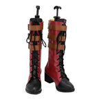 Overwatch Ashe Anniversary Skin Cosplay Boots Red Shoes