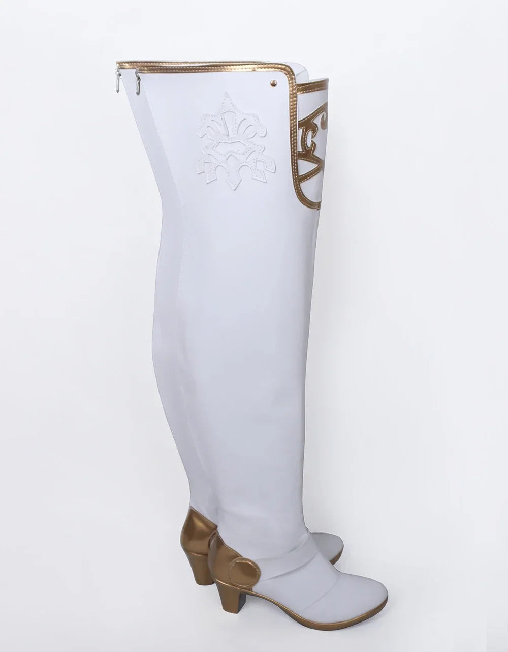 NieR Automata YoHRa Commander Cosplay Boots White Heels Shoes Custom Made Any Size